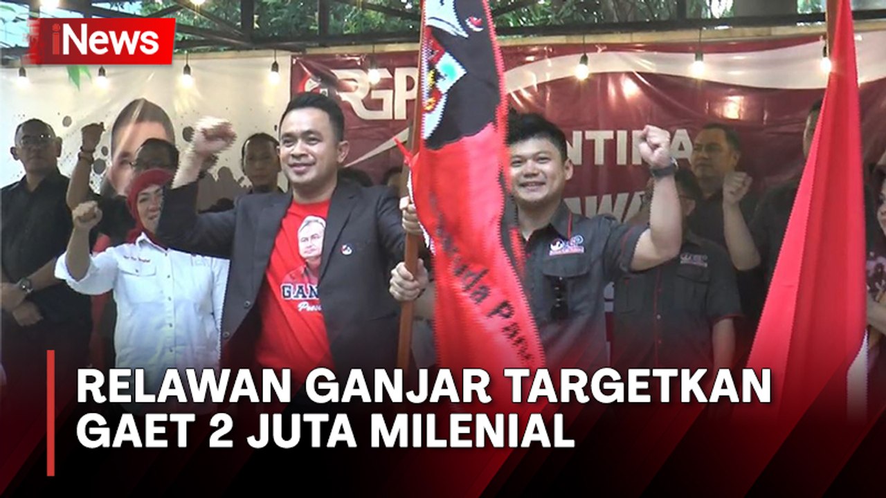 Dukung Ganjar, Relawan Targetkan Gaet 2 Juta Milenial untuk Perangi Isu SARA