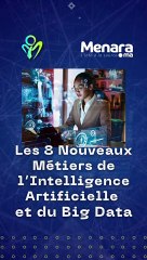 Les 8 carrières émergentes qui façonnent le futur de l'IA et du Big Data