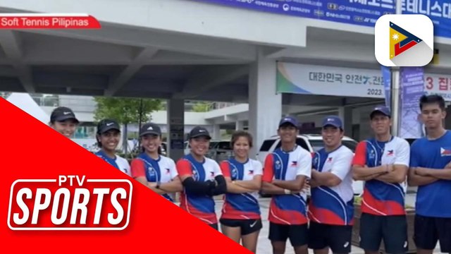 Tatlong bronze medals, nasungkit ng PH Soft Tennis Team sa Korea Cup 2023
