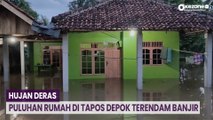 Puluhan Rumah di Tapos Depok Terendam Banjir Usai Diguyur Hujan Deras