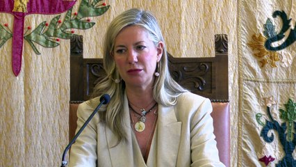 Intervención de Irene Carvajal, portavoz de Vox, en el Ayuntamiento de Valladolid