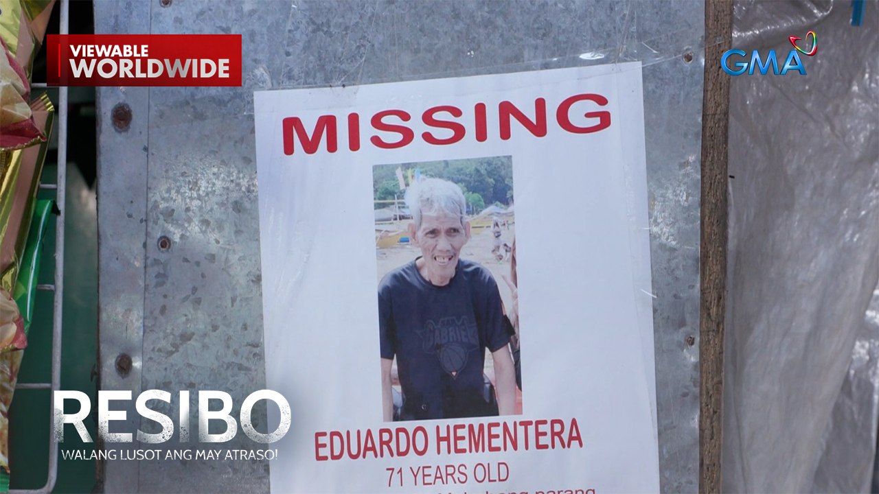 71-anyos na lolo, apat na araw nang nawawala! | Resibo