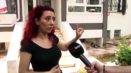 Köpeğe tekme iddiasıyla başlayan tartışma komşuları karşı karşıya getirdi