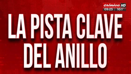 Femicidio de Cecilia: la pista clave del anillo
