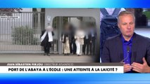 Jean-Sébastien Ferjou sur le port de l'abaya à l'école : «Il y a une double faut de Jean-Luc Mélenchon»