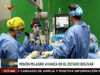 Misión Milagro continúa avanzando con las intervenciones oftalmológicas gratuitas en el edo. Bolívar