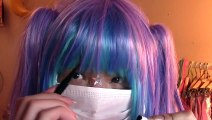 Min första sminkvideo! - Big kawaii doll lolita eye makeup tutorial! - sminkning ögon