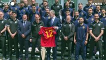 Calcio, la Spagna ricevuta da re Felipe VI dopo la vittoria in Nations League