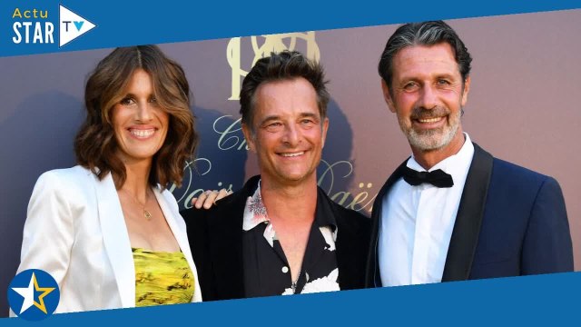 PHOTOS David Hallyday, apparition remarquée avec sa discrète femme, Muriel Robin et Anne le Nen foll