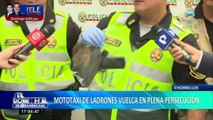 Chorrillos: capturan a delincuentes tras intensa persecución