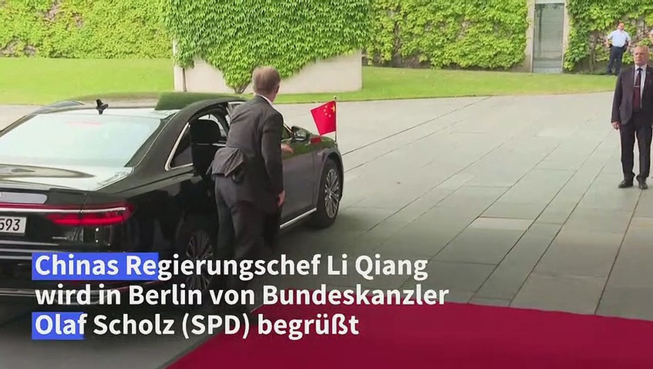 Bundeskanzler Scholz empfängt Chinas Regierungschef Li