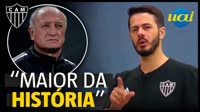 Felipão no Galo: Fael comemora chegada do treinador