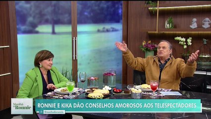 Problemas com ciúmes e controle no relacionamento? Ronnie Von e Kika dão conselhos