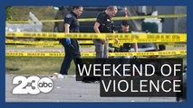 Dozens hurt, killed in string of weekend mass shootings