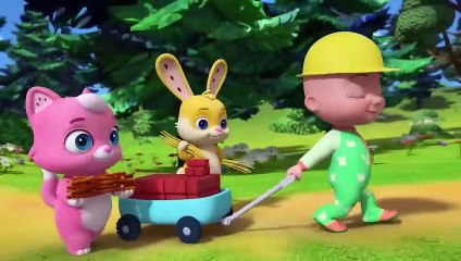 The 3 Little Friends _ CoComelon Animal Time _ Animals for Kids