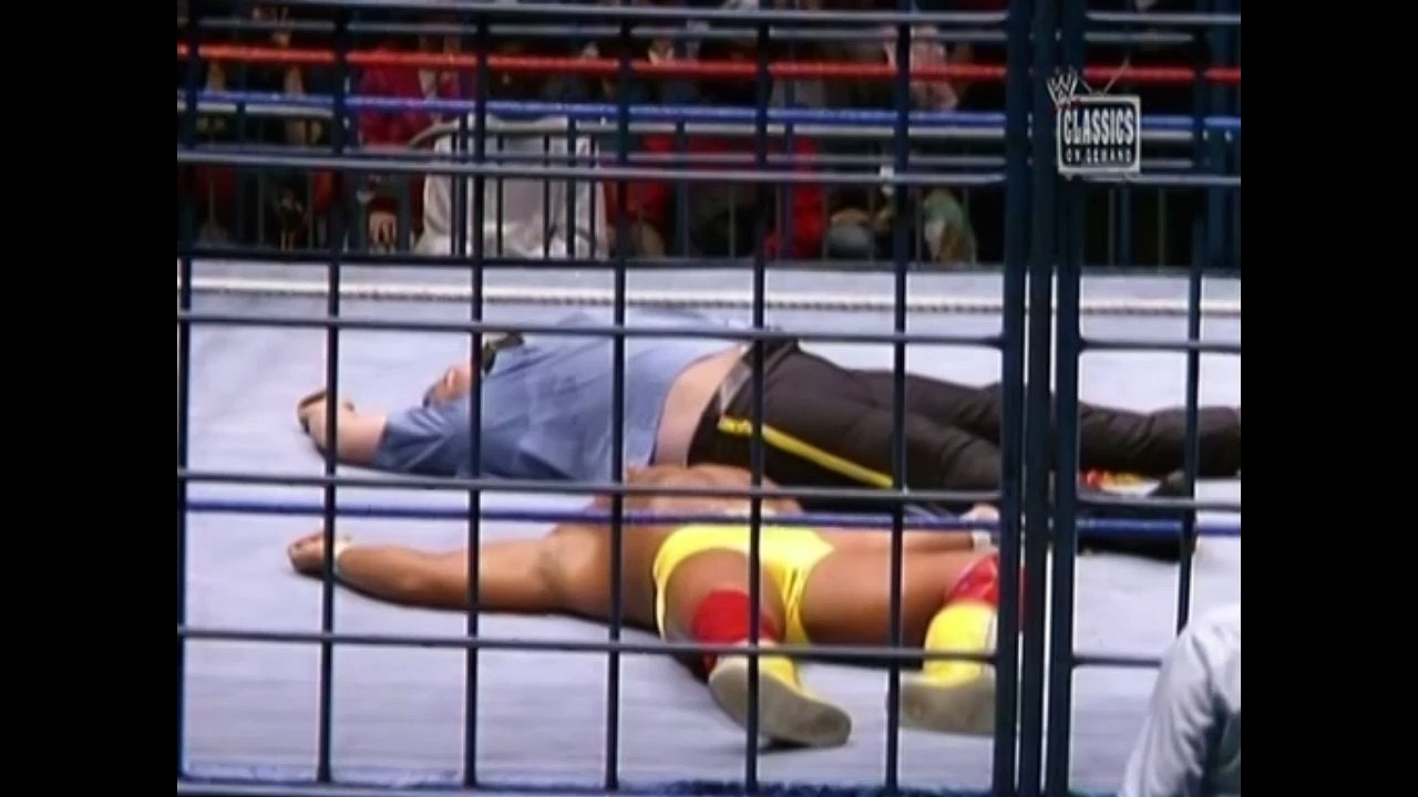 Hulk Hogan vs. Big Boss Man-Steel Cage Match