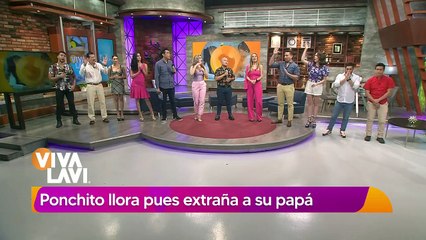 "Lo extraño mucho": hijos de Poncho De Nigris lloran por su papá