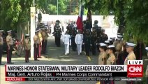 Marines honor statesman, military leader Rodolfo Biazon