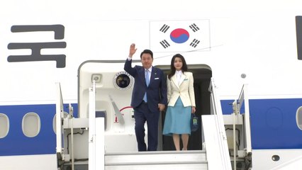 尹, 파리 도착...오늘 마크롱 정상회담·엑스포 총회 연설 / YTN