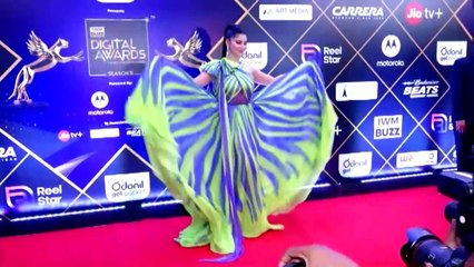 OTT Awards 2023 II Red Carpet of Iwmbuzz Digital I Indian Actress