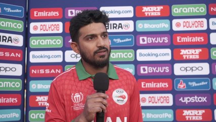 Oman's Aqib Ilyas on their shock five wicket win over Ireland