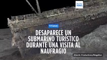 Desaparece un submarino turístico en una visita al Titanic