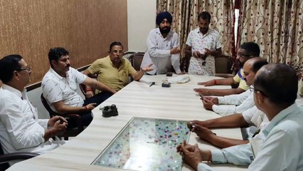 --रेल विकास समिति एवं व्यापार मंडल पदाधिकारियों की बैठक का आयोजन