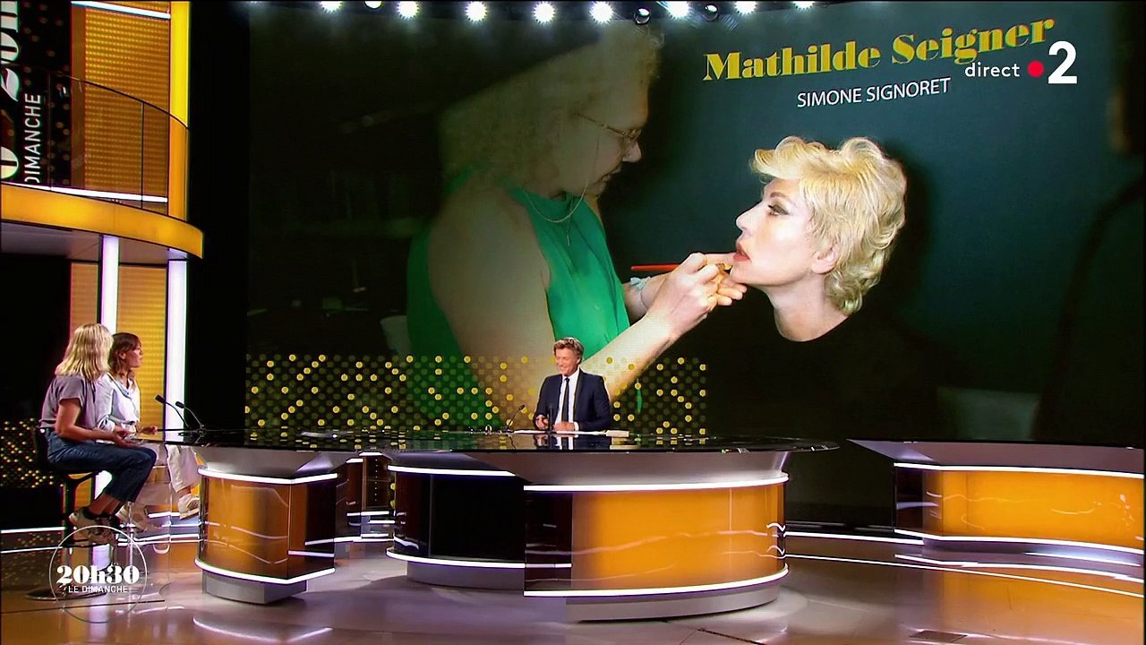 Mathilde et Emmanuelle Seigner dans 20h30 le dimanche (France 2)