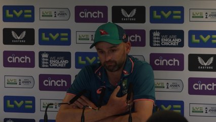 Nathan Lyon Day 4 first test Ashes reaction
