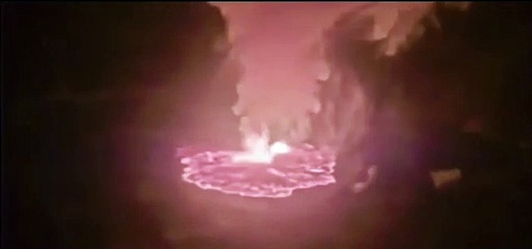 Mont Kilauea en éruption à Hawaï