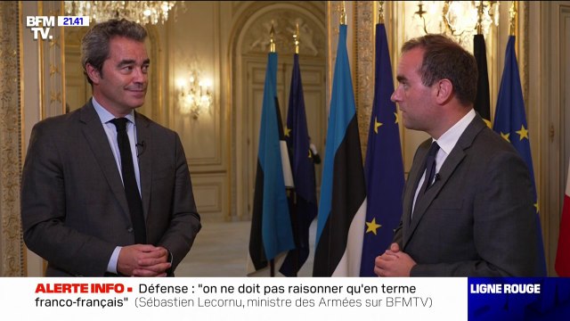 Sébastien Lecornu, ministre des Armées, sur l'aide apportée à Kiev: On a fait le pari de l'endurance