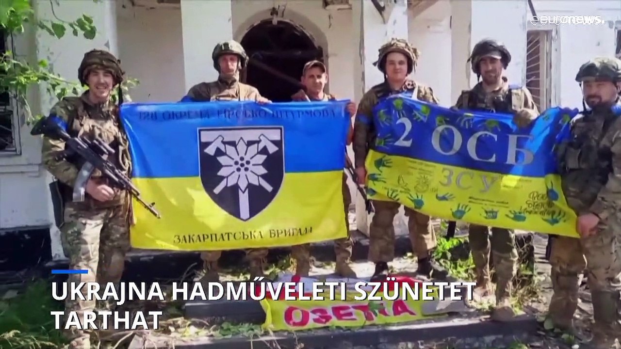 Ukrajna hadműveleti szünetet tarthat
