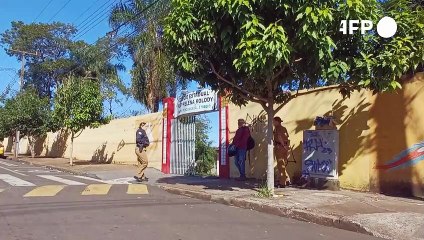 Exalumno abre fuego en escuela de Brasil y mata a una estudiante
