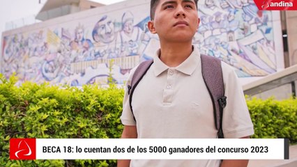 Conoce la historia de un joven que trabajaba 12 horas al día repartiendo volantes y ahora estudiará en la UNMSM
