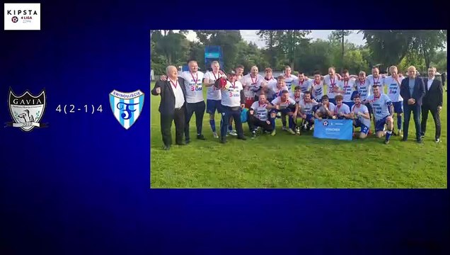 Skrót meczu Gavia Choszczno 4 - 4 ( 2 - 1 ) Flota Świnoujście