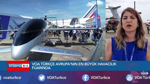 VOA Türkçe Avrupa'nın en büyük havacılık fuarında