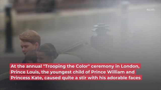Prince Louis' Hilarious Faces At Trooping The Colour