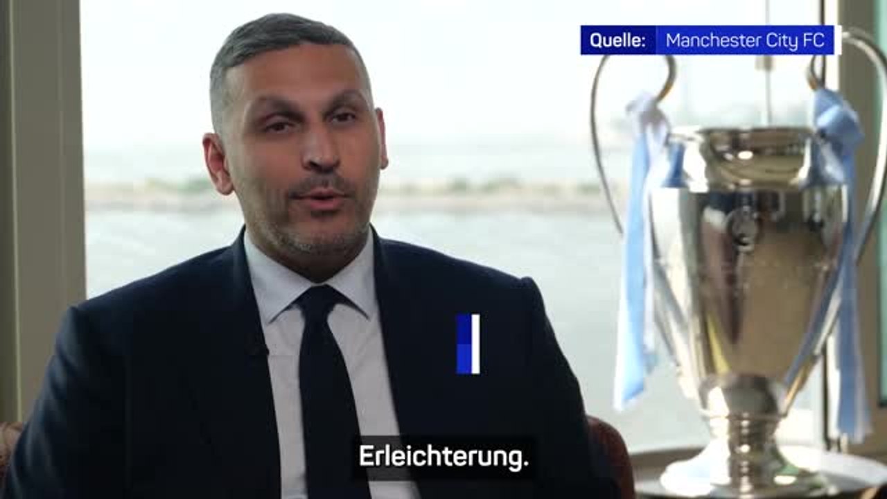 City-Chairman Al Mubarak: 'CL-Sieg ist Erleichterung'