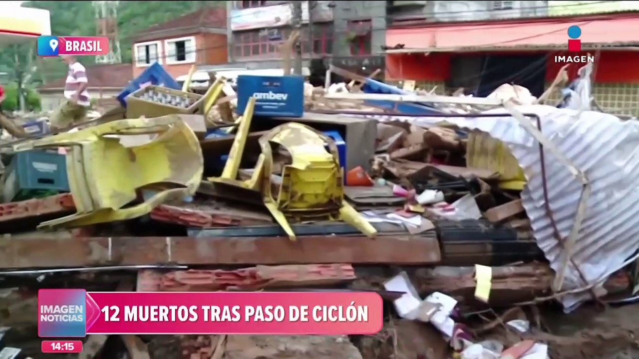 Ciclón deja al menos 12 muertos en Rio Grande do Sul, Brasil