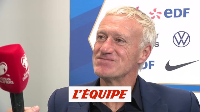 Deschamps : «Je suis satisfait du groupe» - Foot - Qualif. Euro 2024 - Bleus