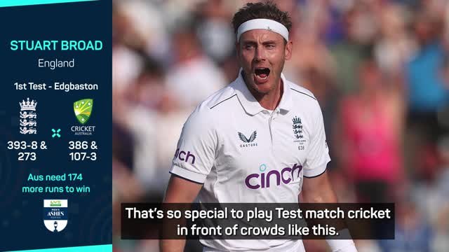 Broad ready for a 'cracker' on final day of first Ashes Test