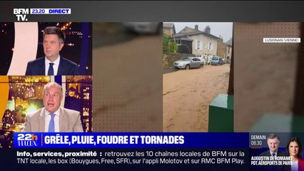 Orages: "C'est une sorte d'avant-goût de ce qui nous attend", explique François Gemenne (auteur pour le GIEC)