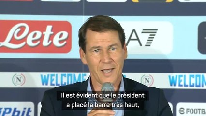 Naples - Garcia : "Quand je commence une compétition, c'est pour la gagner"