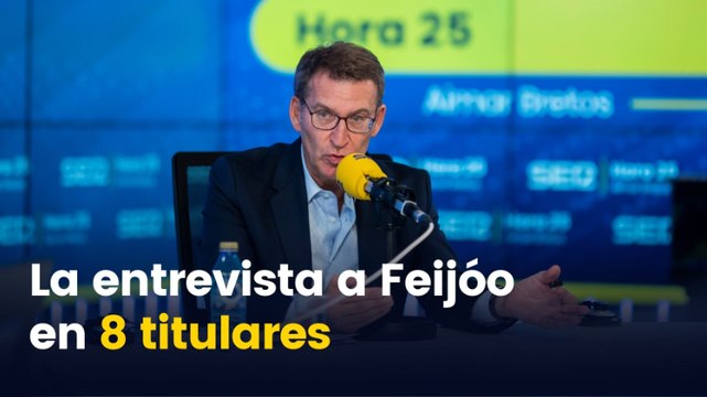 La entrevista de Aimar Bretos a Feijóo en 8 titulares