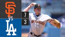 Resumen Gigantes de San Francisco vs Dodgers de Los Ángeles | MLB 18-06-2023