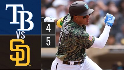 Resumen Mantarrayas de Tampa Bay vs Padres de San Diego | MLB 18-06-2023