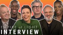 Empire of Light' Interviews with Olivia Coleman, Colin Firth, Michael Ward