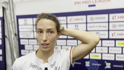 L'interview de Barbara Nelen, capitaine des Red Panthers qui fêtait sa 300e sélection face à l’Australie