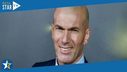 "C’est compliqué pour moi, mais ça va passer” : Zinedine Zidane pris par les larmes devant des enfan