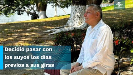 Adán Augusto López se toma un descanso en su natal Tabasco, previo al inicio de sus giras